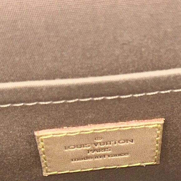 RARE LOUIS VUITTON Vernis Mirada 2Way Bag Gold - Picture 7 of 13